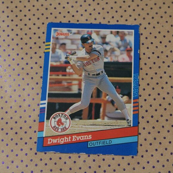 Dwight Evans #122 Baseball Card - Picture 1 of 2